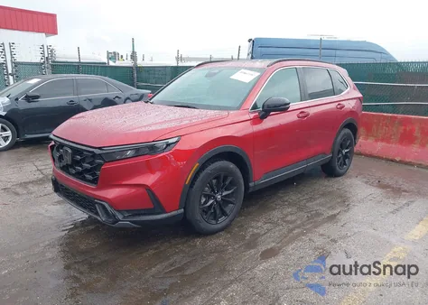 2023 Honda Cr-V Hybrid Sport z USA, uszkodzony, nr VIN 2HKRS6H54PH817800